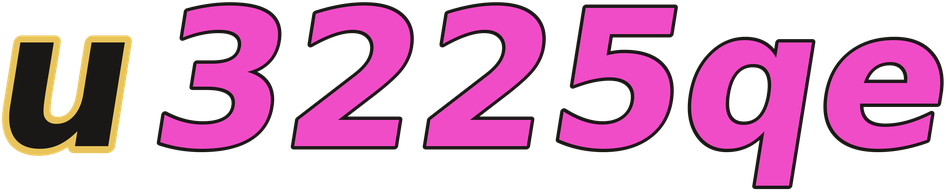 u3225qe logo